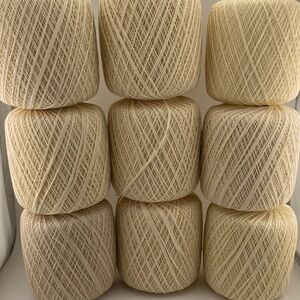 18 Spools Crochet Thread Various Shades Bundle #1